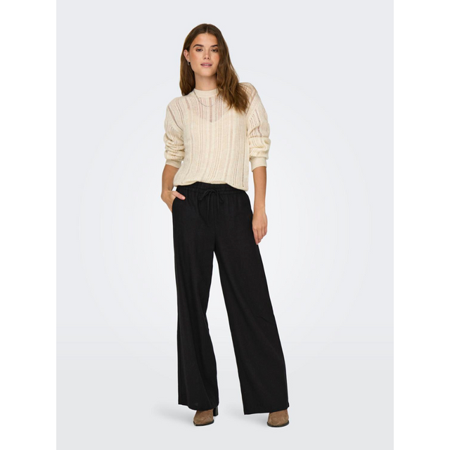 JDY – Say HW – Weite Hose aus Leinen