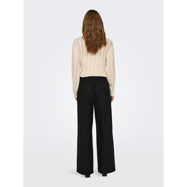 JDY – Say HW – Weite Hose aus Leinen