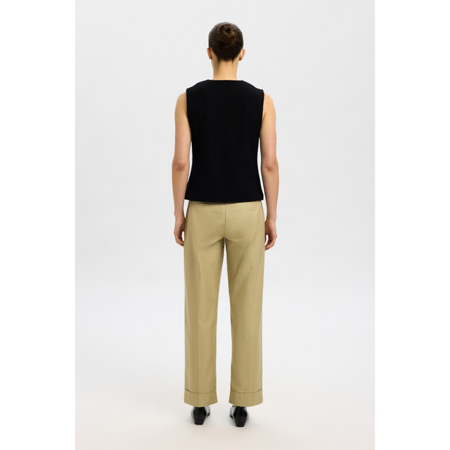 Selected Femme Darla Knit Button vest