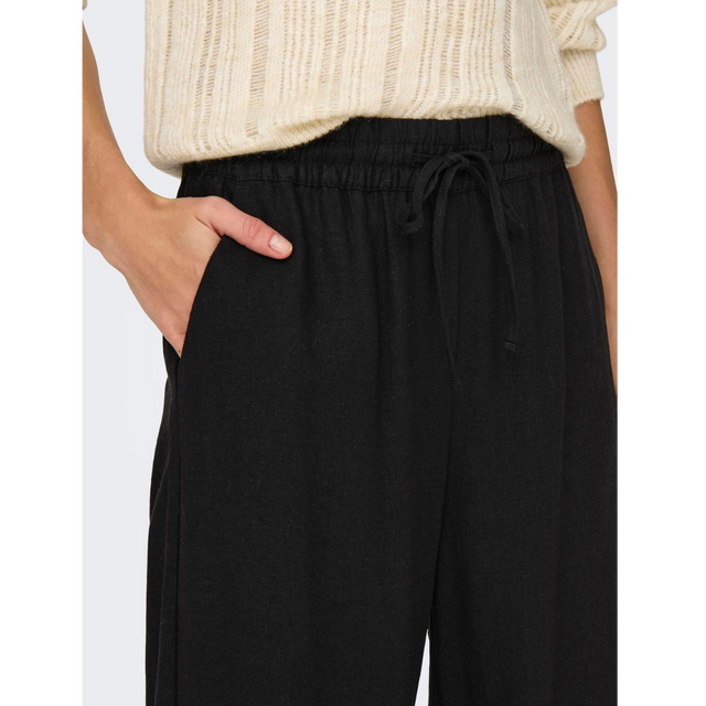 JDY – Say HW – Weite Hose aus Leinen