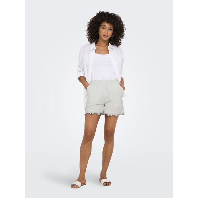 JDY Palma HW Embroidery Shorts
