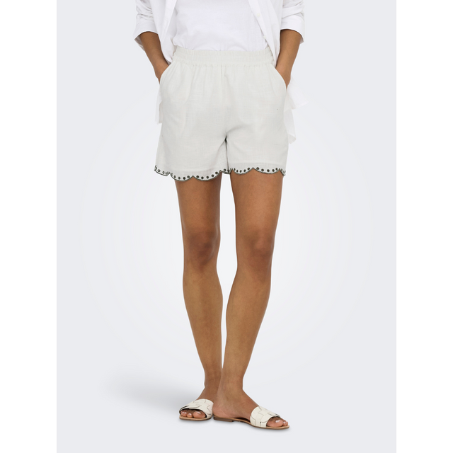 JDY Palma HW Embroidery Shorts