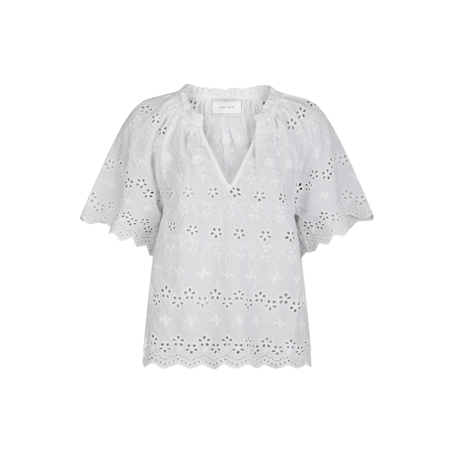 Neo Noir Odet Embroidery Blouse