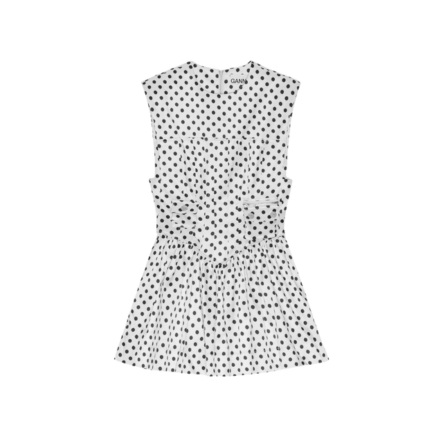 Ganni Satin-Korsett-Minikleid