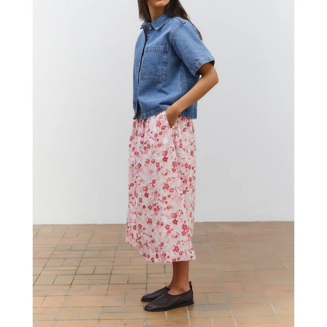 Lou Lou Camille Rock mit Blumenmuster