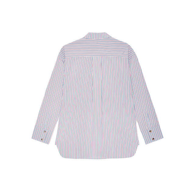 Ganni Yarn Dyed Stripe Shirt
