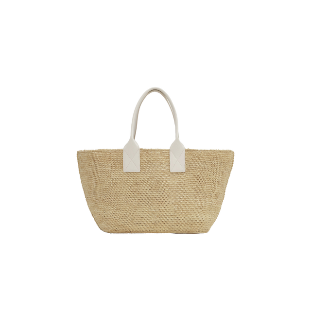Ganni Easy Shopper Medium Raffia