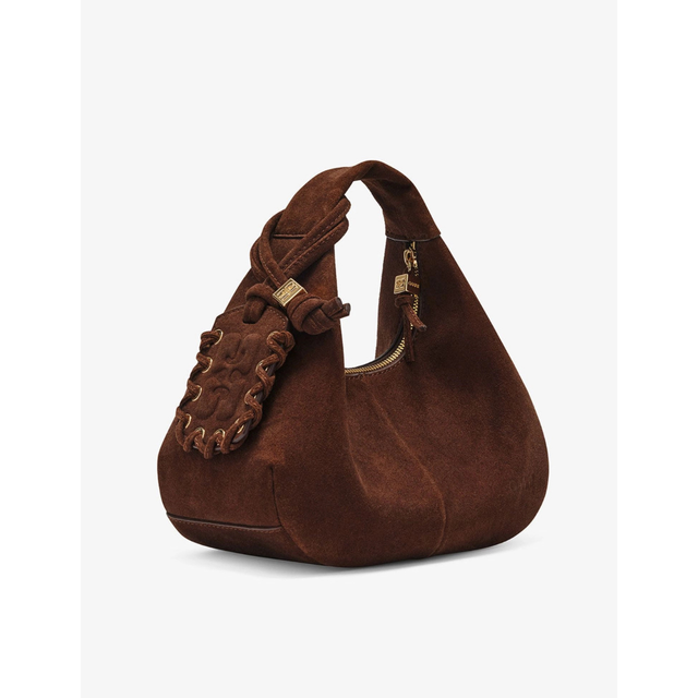 Ganni Hobo Mini Recycled Suede Pelin