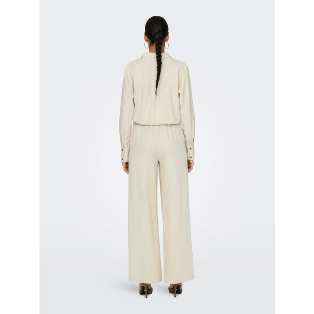 JDY – Say HW – Weite Hose aus Leinen