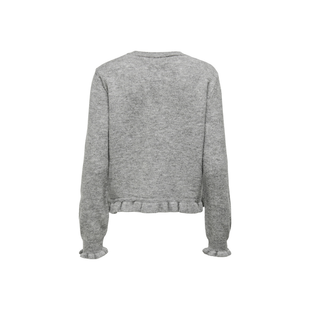 JDY – Letty – Strickjacke mit Rüschen