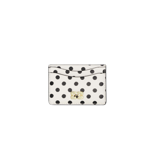 Ganni Bou Card Holder Print Do
