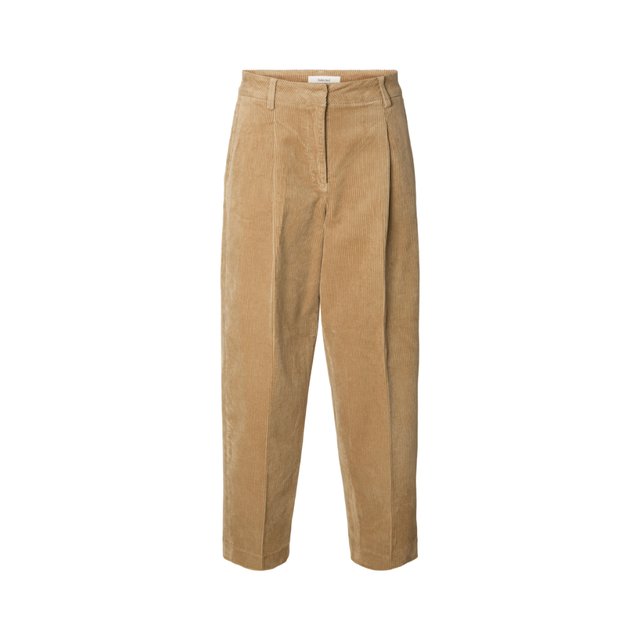 Selected Barrel Mille Corduroy HW Pant