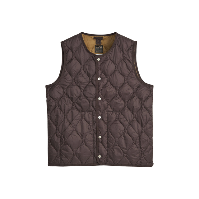 Taion Military Crew Neck Down Vest