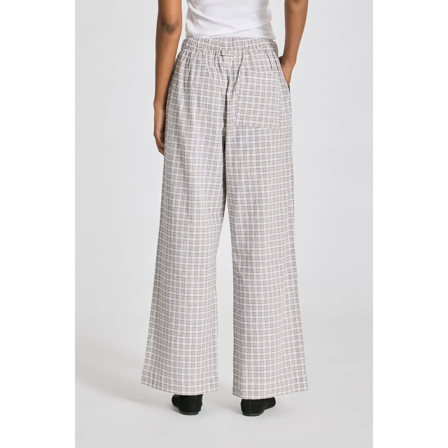 Gai Lisva Christine Checkered Poplin Pant