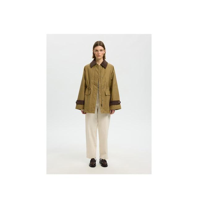 Selected Women-Wilma Waxed Clair Jacket