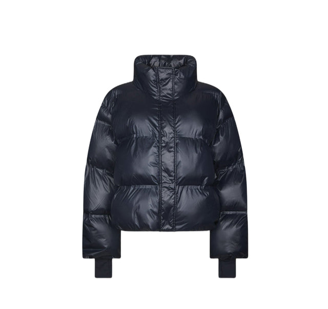 Neo Noir Rhea Shiny Puffer Jacket
