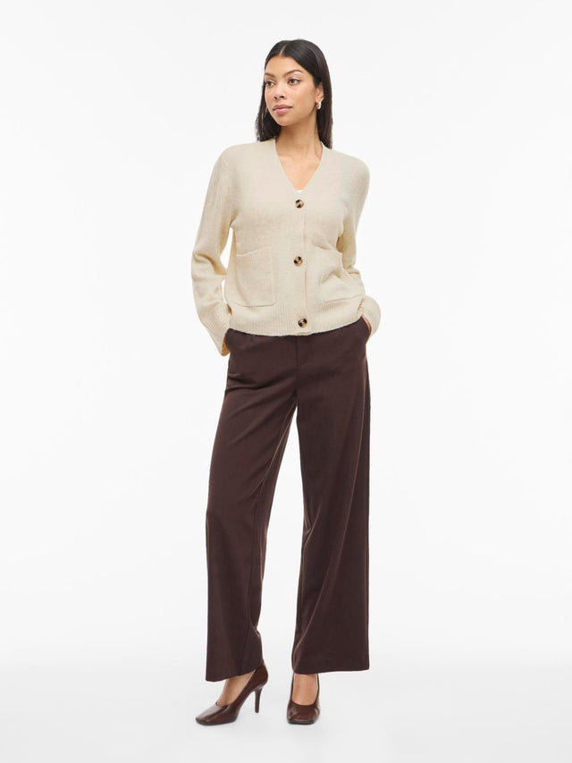 VILA Vimiraz V-Neck L/S Knit Cardigan