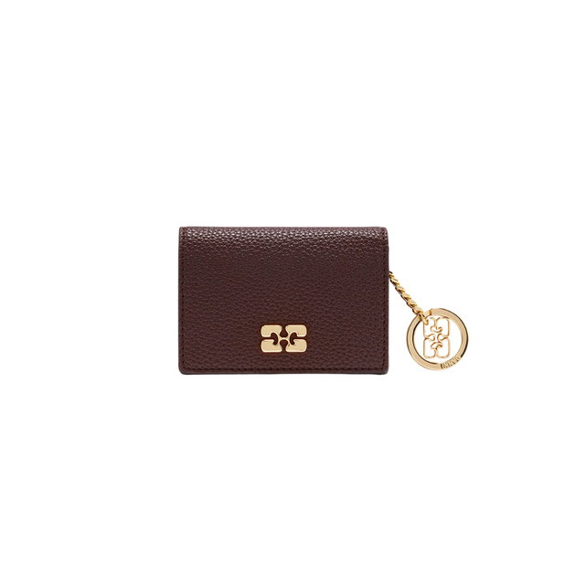 Ganni Ganni Card Holder With Flap