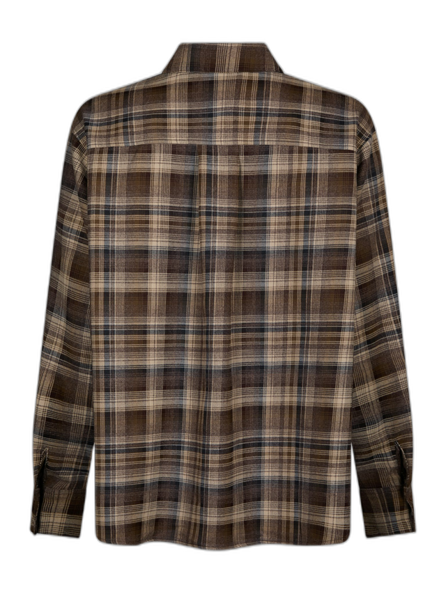 Neo Noir Damla Flannel Check Shirt
