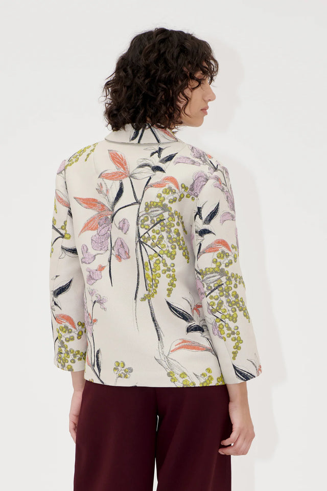 Stine Goya Woven Jacquard Blazer