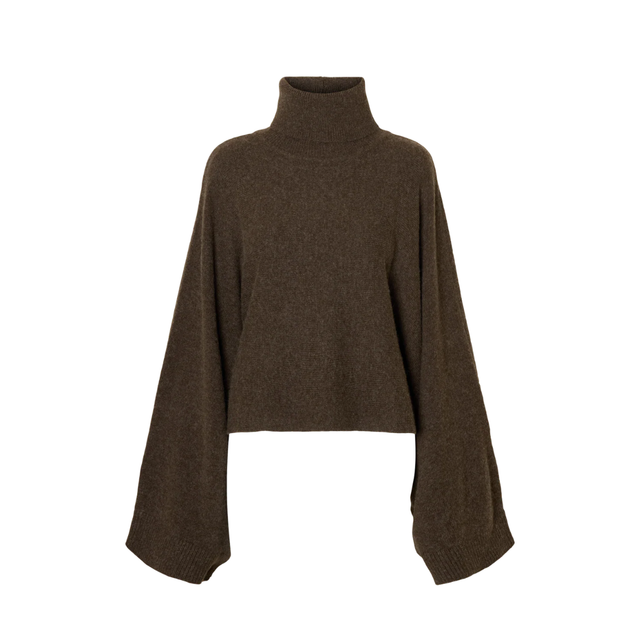 Selected Women Slfelina Knit Cape Roll Neck