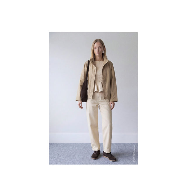 Coole barrel jeans fra Vila - helfigur foran