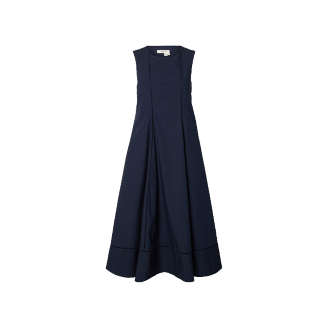 Selected Women Delia Reg SL Midi Ladder Stitch Dress