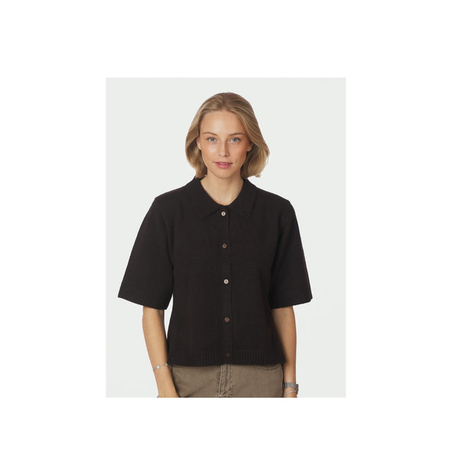 NEO NOIR Cunna Knit Blouse