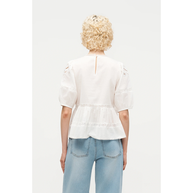 JDY Starry 2/4 Lace Top