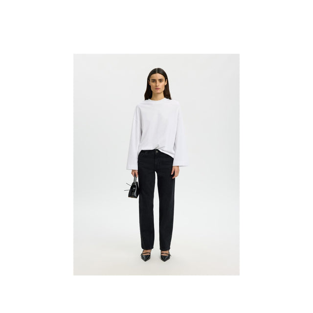Selected Women Colwoman LS Oversized Tee