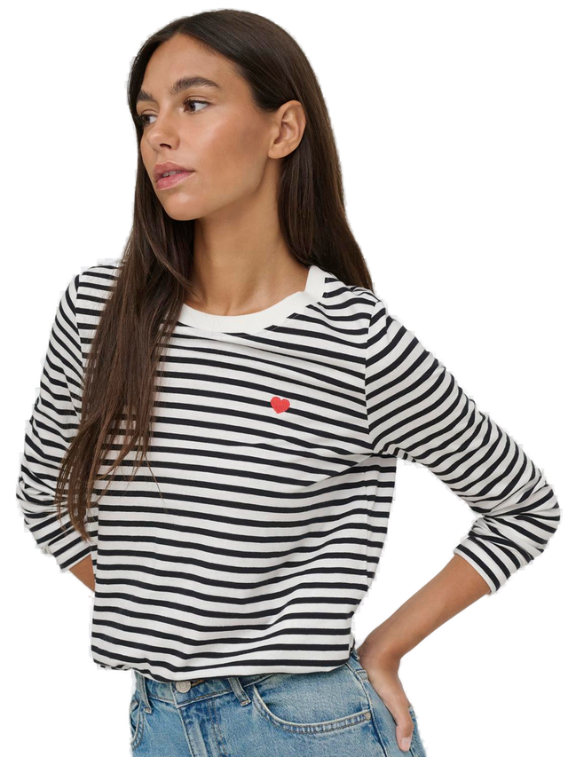JDY Pisa L/S Print Top