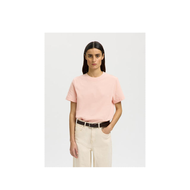 Selected Women T-shirt Essential SS Boxy Tee Noos