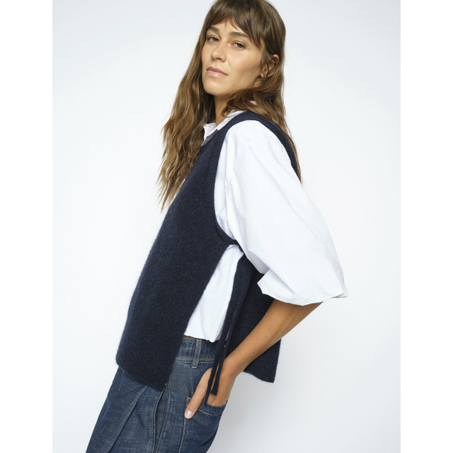Mos Mosh Thora Tie Knit Vest