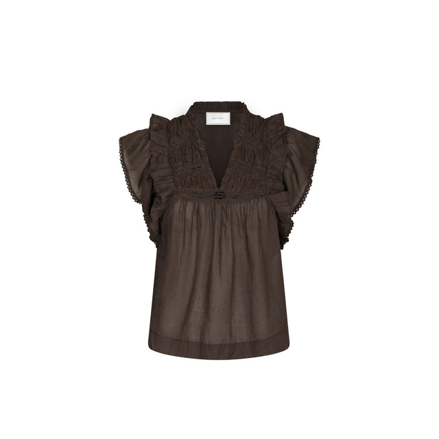 Neo Noir Jayla Voile Top