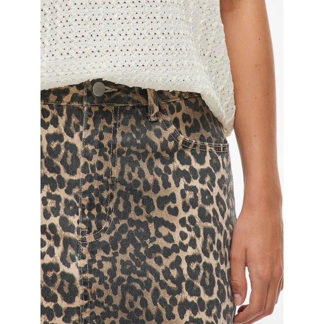 VILA Vi Chia Leopard Short Skirt