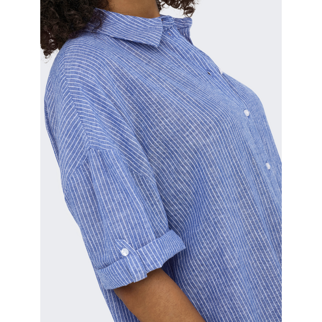 JDY – Mila – Midikleid aus Leinen