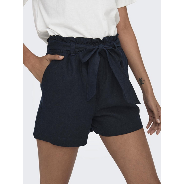 JDY Say Linen Belt Shorts