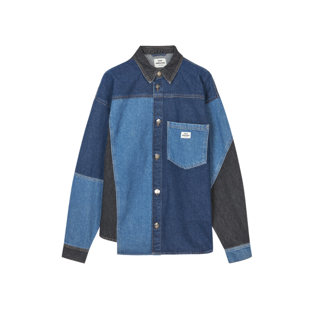 Mads Nørgaard Patch Denim Gisli Shirt