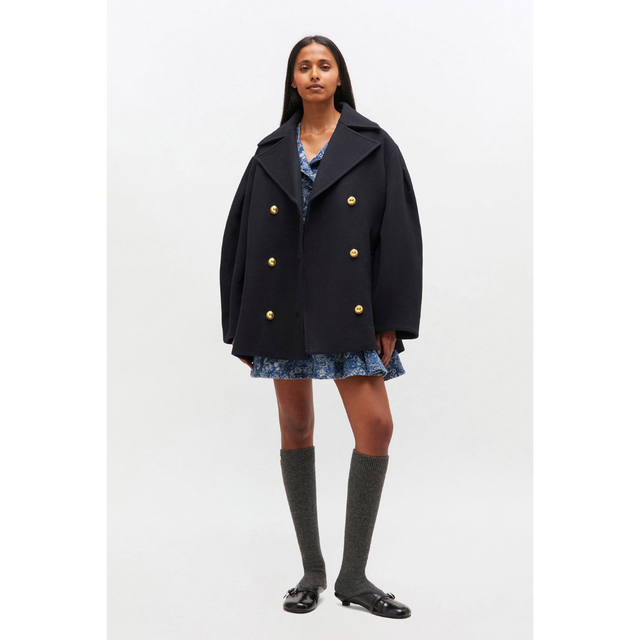 Ganni Cabanjacke aus Wolle