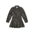 Ganni Printed Stretch Cotton Buttoned Shirt