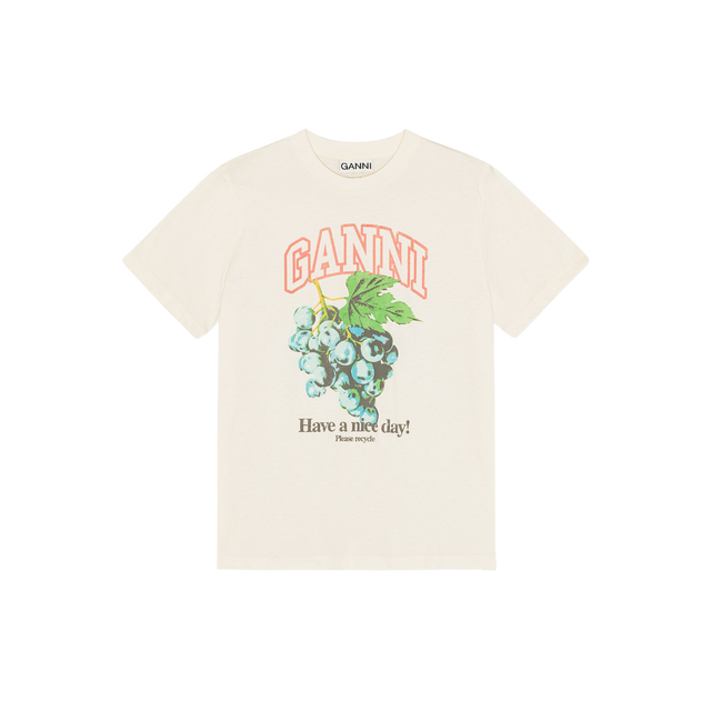 Ganni Grapes Relaxed T-shirt