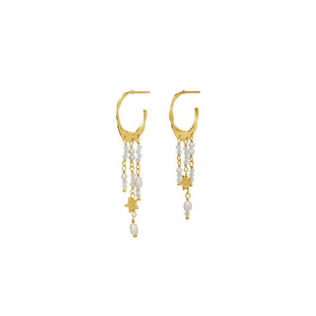 Moonstone Helem Earrings