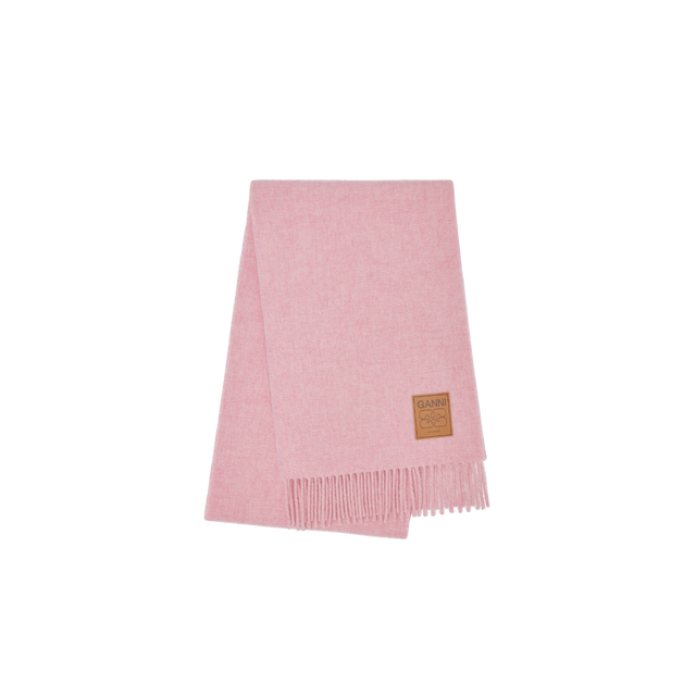 Ganni Doppelseitiger Wollschal