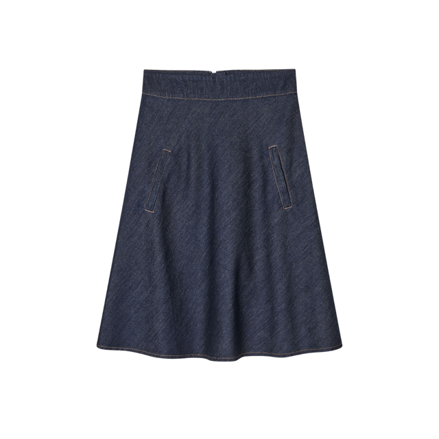 Mads Nørgaard Cozy Denim Stelly Skirt