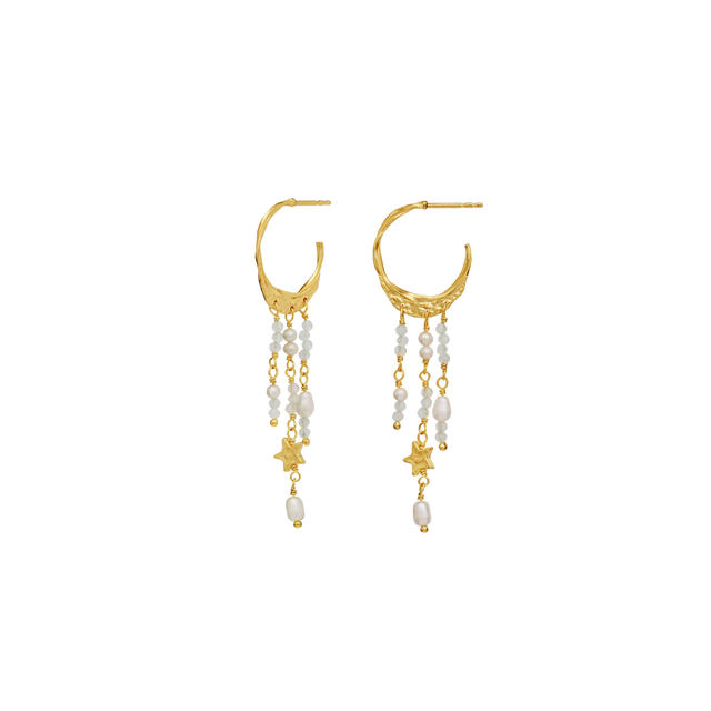 Moonstone Helem Earrings