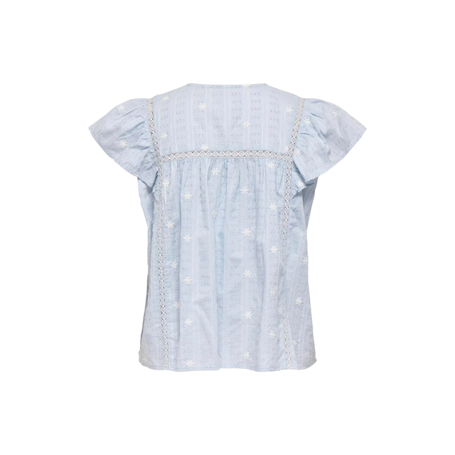 JDY Fia S/S Embroidery Shirt