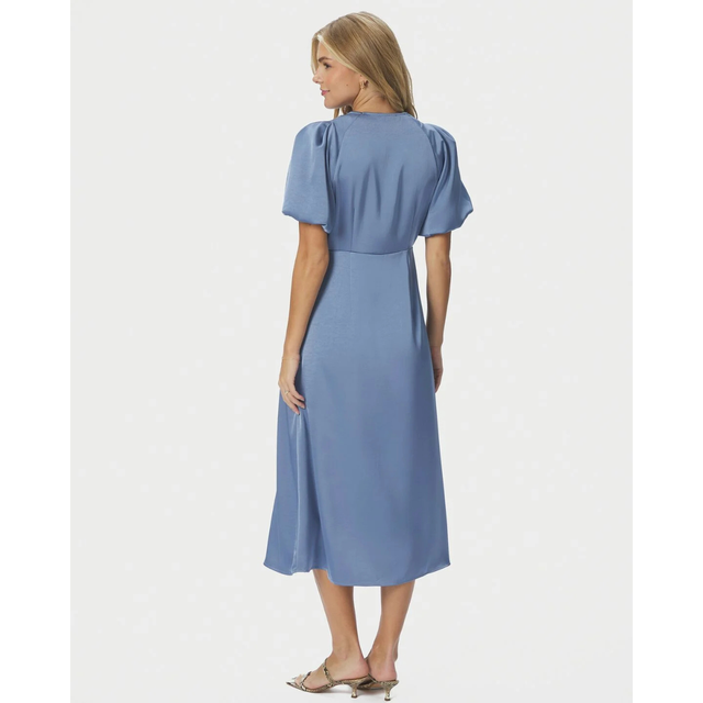 Neo Noir Illana Heavy Sateen Dress