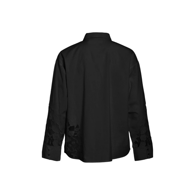 VILA Camina L/S Lace Shirt