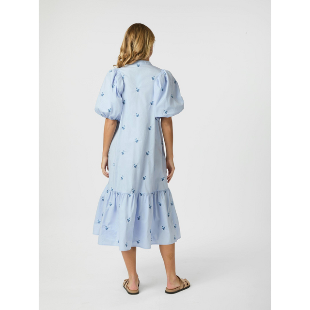 Neo Noir Veronica Embroidery Dress