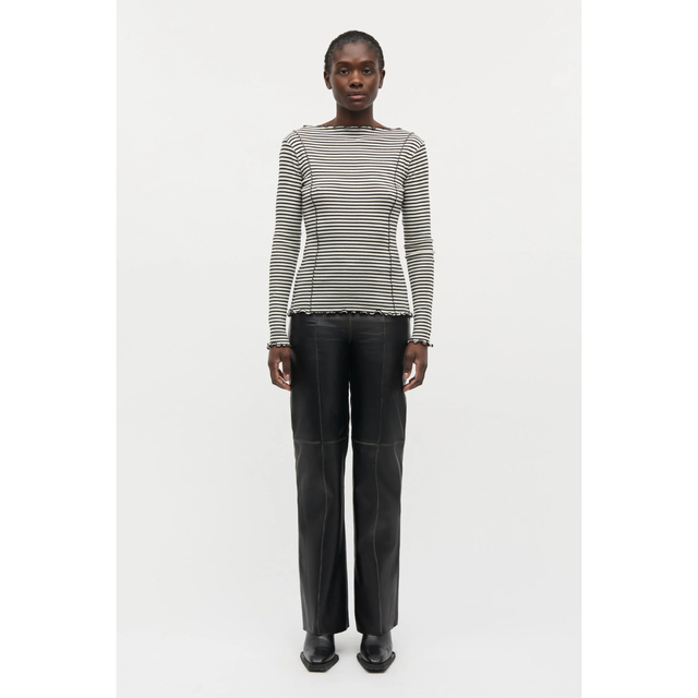 Mads Nørgaard Cotton Stripe Siri Top